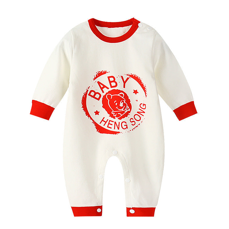 Romper Long-sleeved Cotton Baby Clothes
