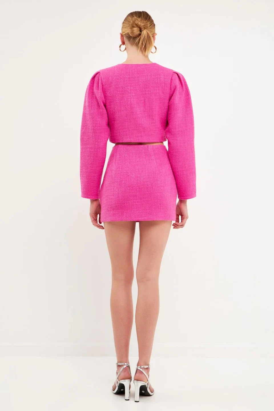 Cropped Tweed Jacket