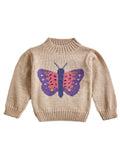 INSTARSIA SWEATER, BUTTERFLY