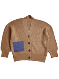 OVERSIZED CARDI, CAMEL