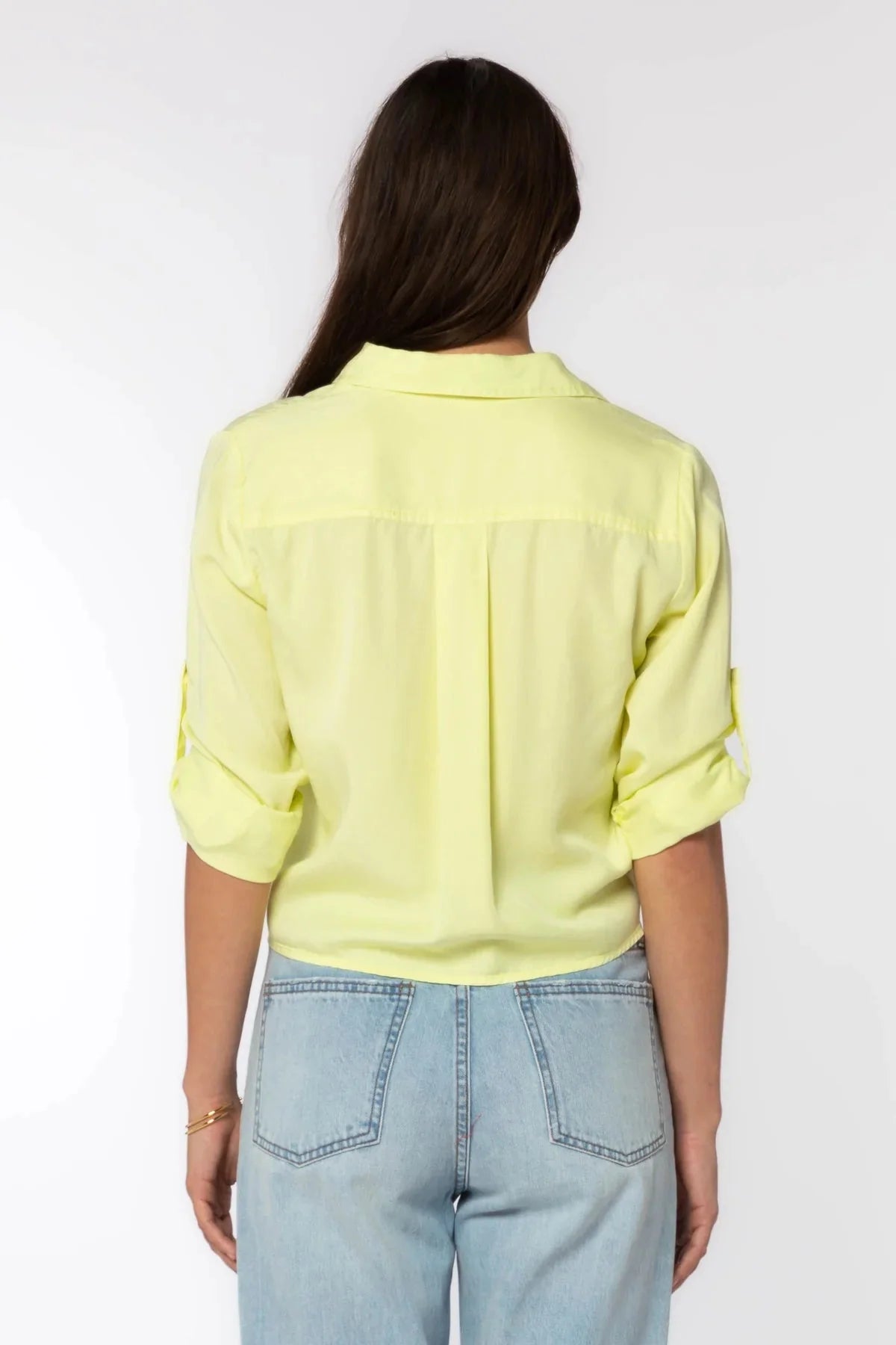 Solange Yellow Top